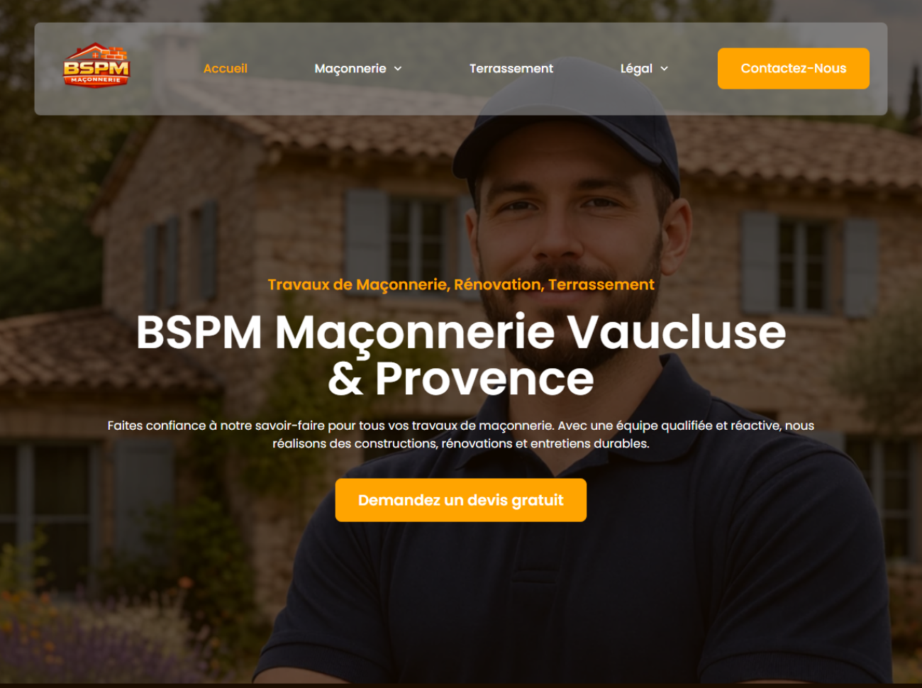 maçonnerie Vaucluse